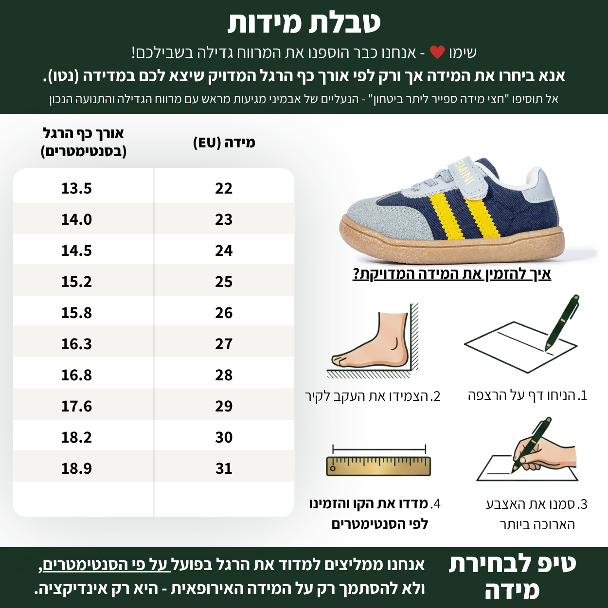 קרן - נעלי סניקרס צעד ראשון ושני לבנים ובנות עם תא אצבעות רחב | אֵבְּמִינִי ברפוט