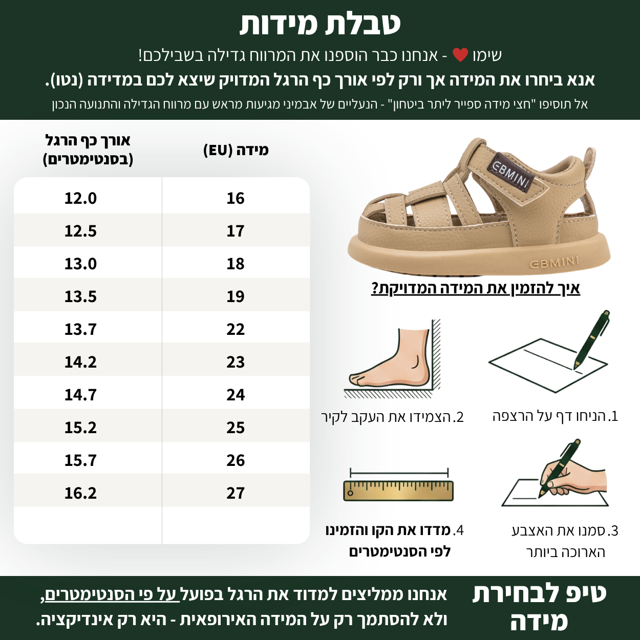 רומי - סנדלים לבנים ובנות עם הגנת אצבעות | אֵבְּמִינִי ברפוט